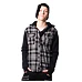 VIXXSIN QUINN JACKET MENS GREY CHECK Černá S
