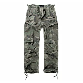kalhoty plátěné BRANDIT M65 Vintage Trouser Woodland S
