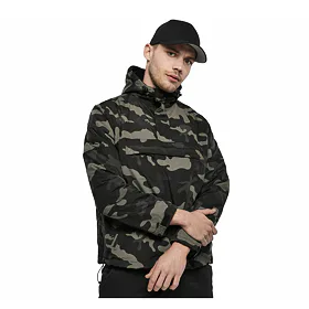BRANDIT Windbreaker Darkcamo Černá Šedá XXL