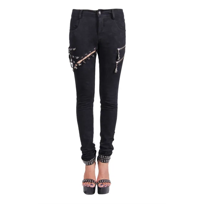 kalhoty gothic DEVIL FASHION Gothic Salem XXL